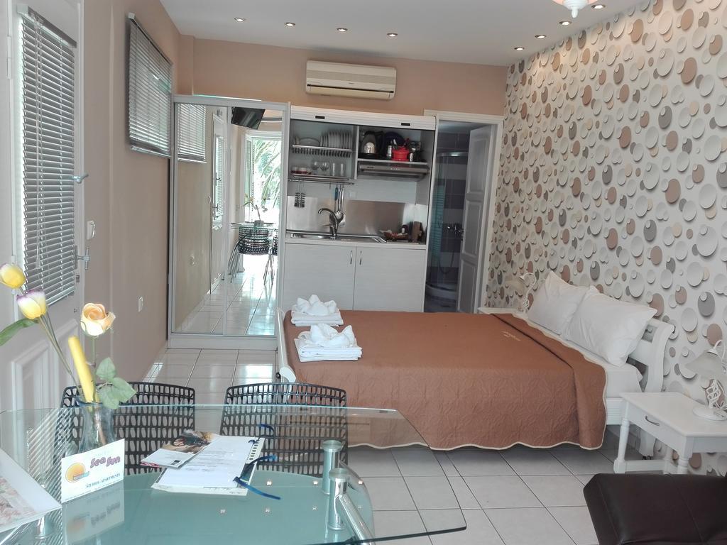 Sea Sun Aparthotel Plomari Phòng bức ảnh